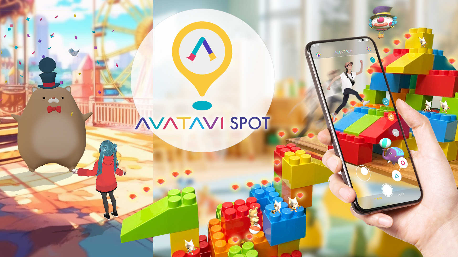 特別なコンテンツも「いつものアバター」と一緒に。好きなアバターと旅するARアプリ「AVATAVI」から「AVATAVI スポット機能」 配信開始！