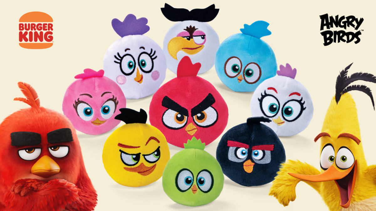 
「Angry Birds」×BURGER KINGのウェブARコンテンツイメージ
