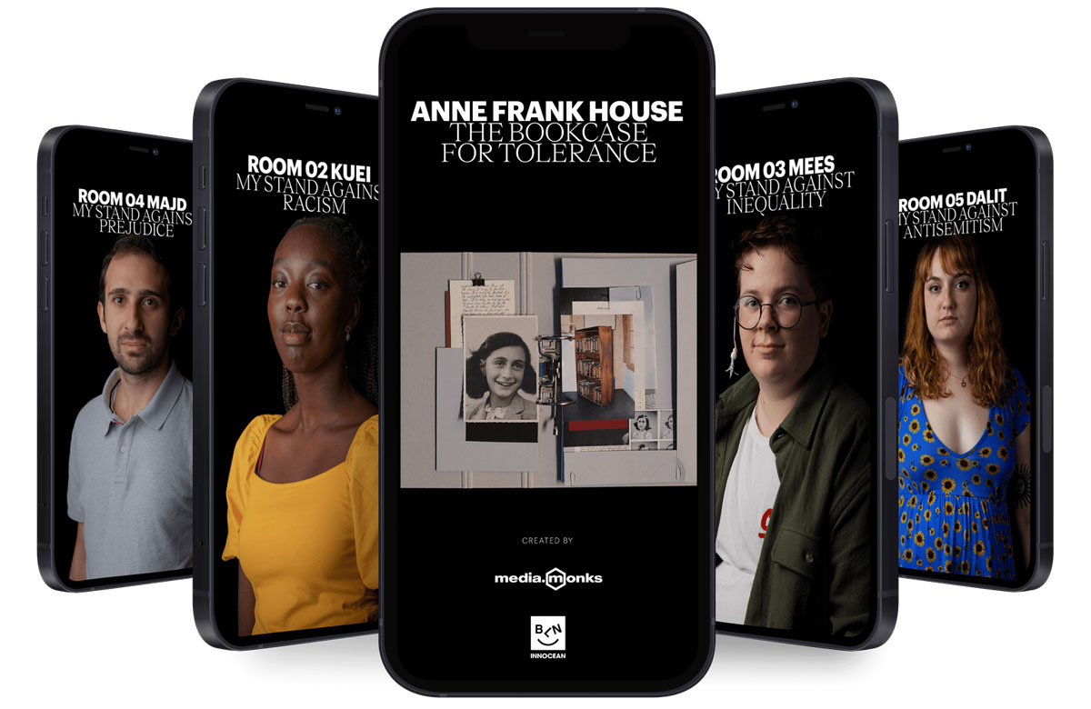 ARでアンネ・フランクの部屋に入れる。国際寛容デーに差別や偏見を伝えるアプリ「The Bookcase for Tolerance」登場