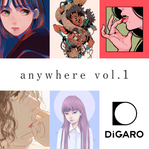「DiGARO」オープン企画展「anywhere vol.1」