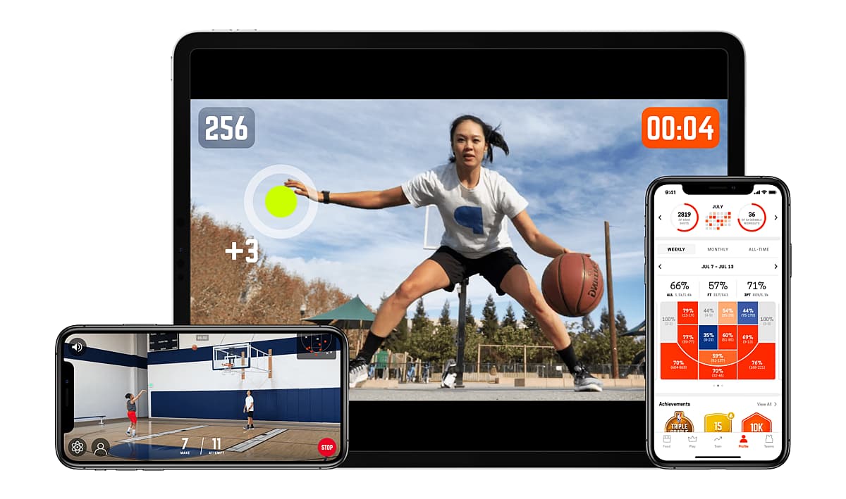 ARでバスケットボールの練習ができるアプリ『HomeCourt』がリリース