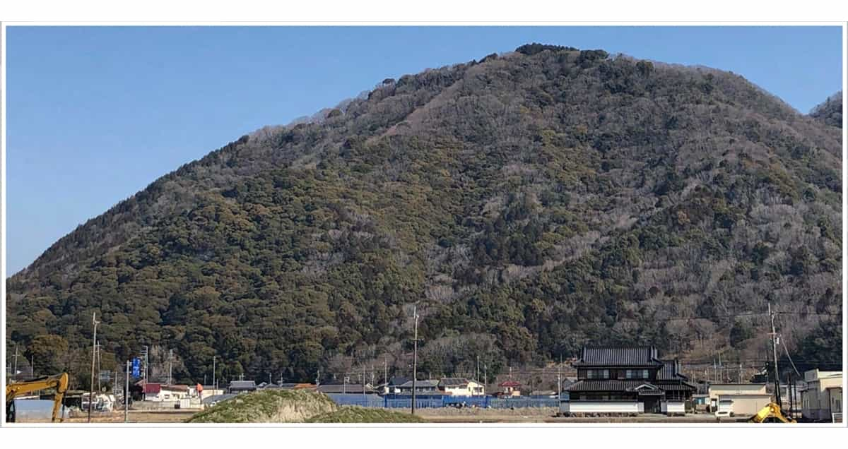 置塩城は標高370mの城山に築かれた播磨最大級の山城