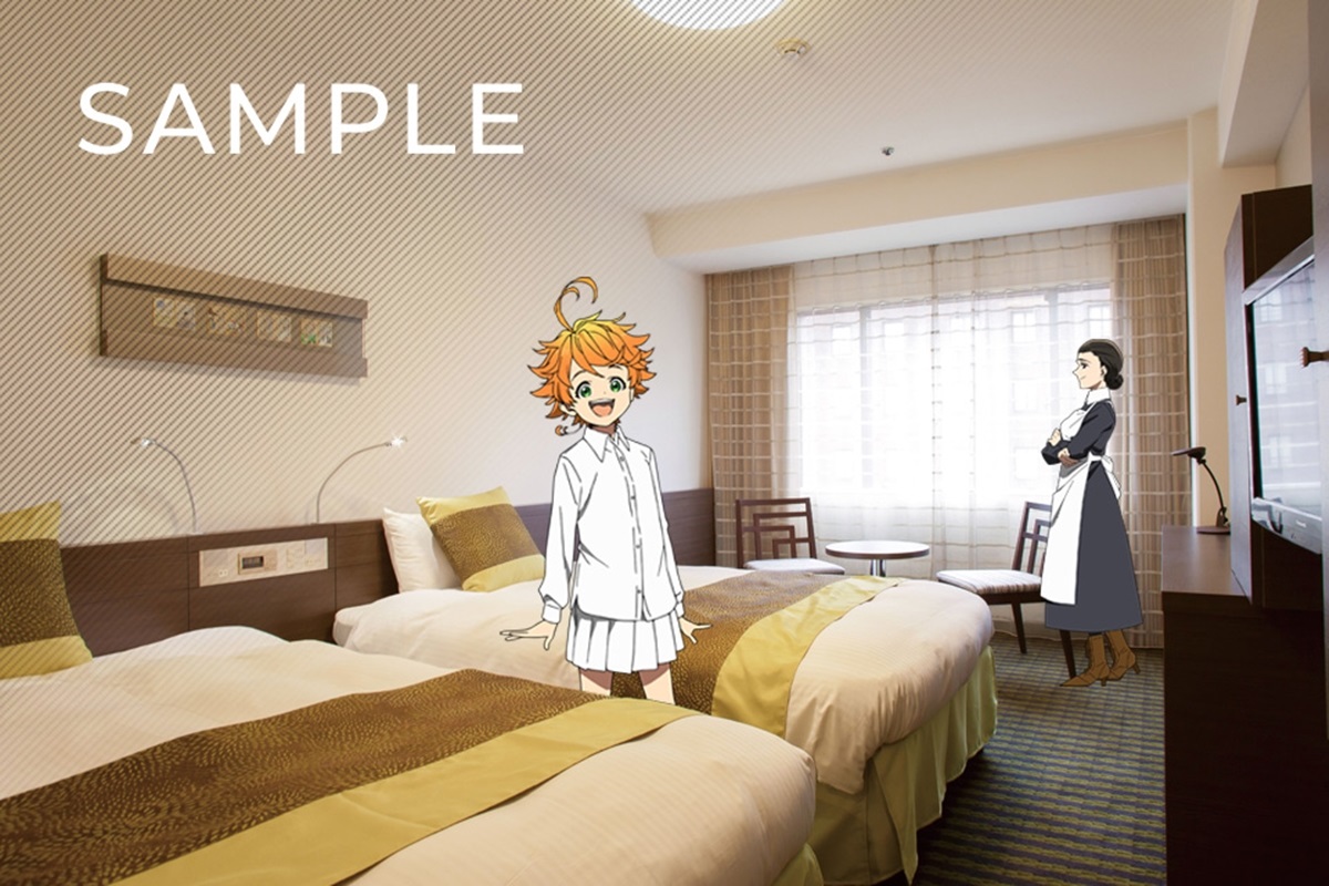 『約束のネバーランド』とホテル京阪のコラボレーションルーム